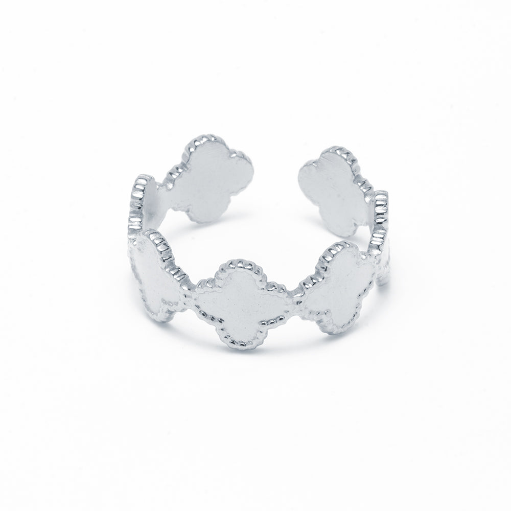 Anillo Cleef Ajustable Acero