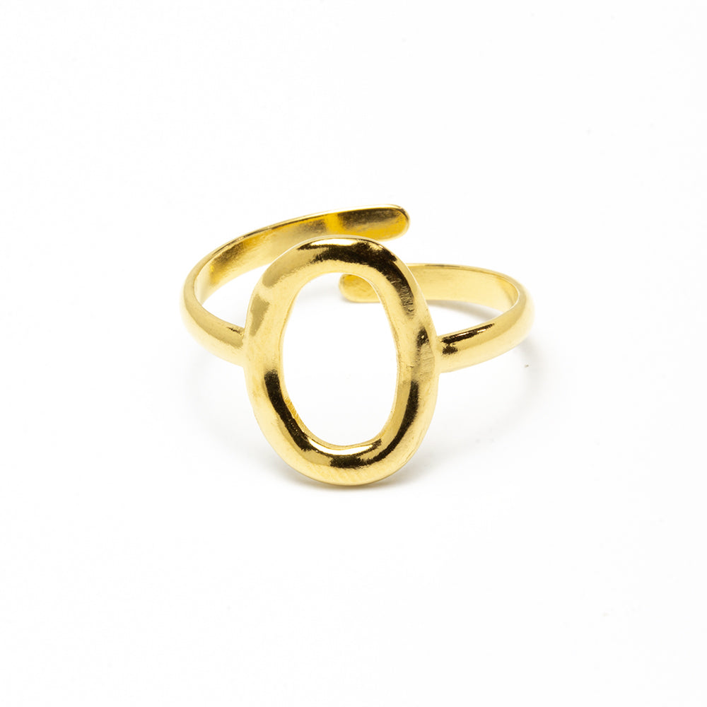 Anillo Ovalistic Ajustable Acero