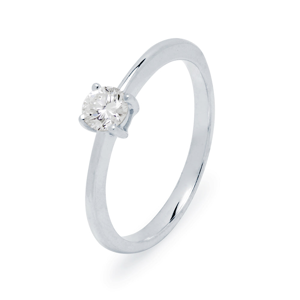 Solitario ForU Diamante 0.26ct Platino