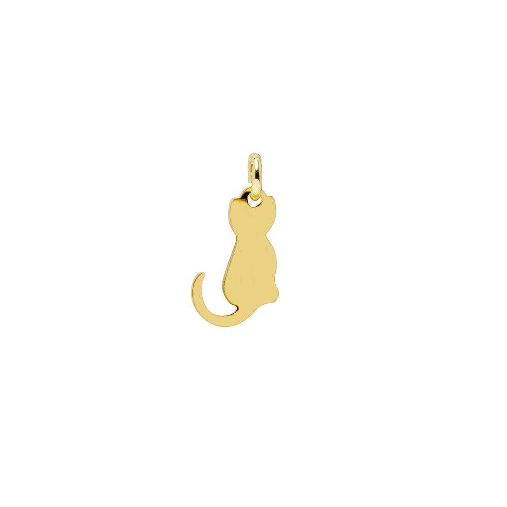 Charm Gatito Acero