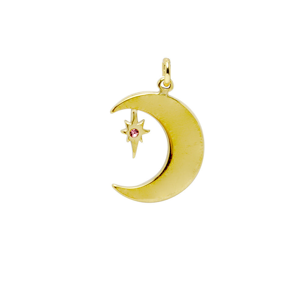 Charm Luna Destello Acero