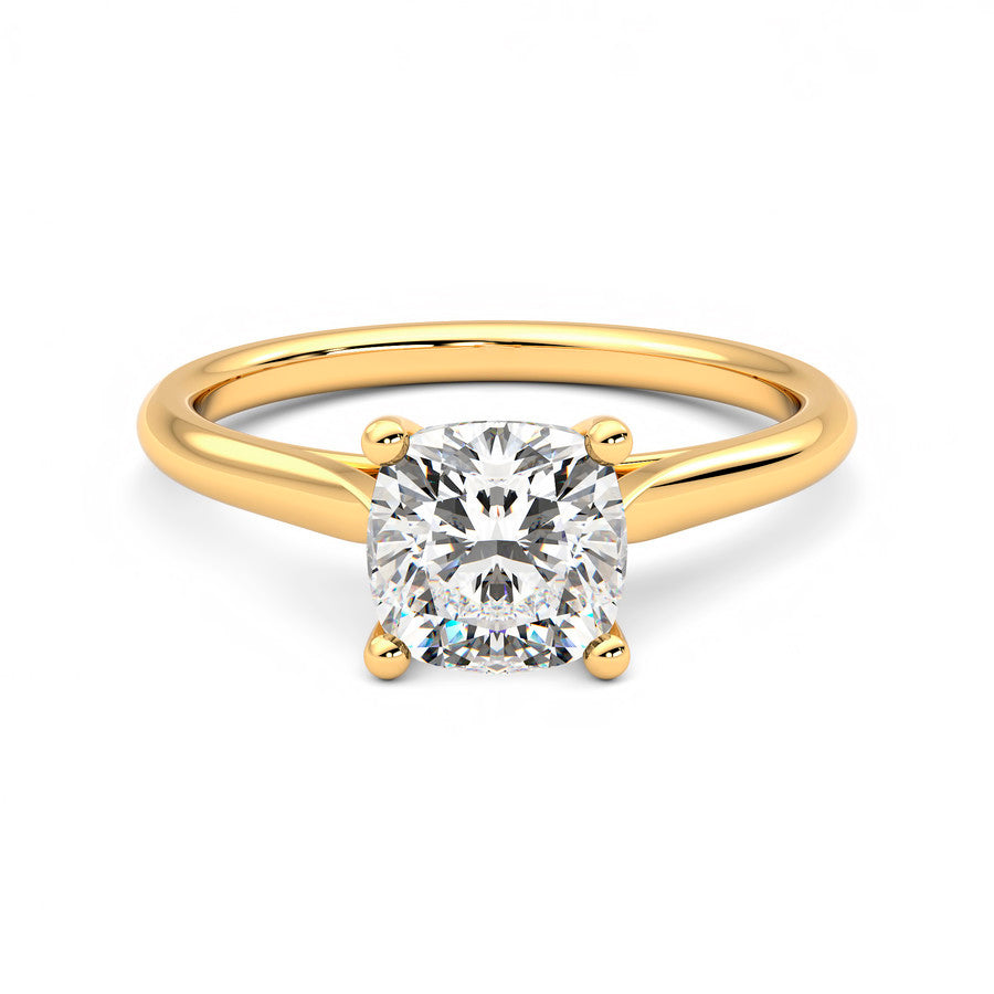 Anillo Brilliant Diamante y Oro 18k