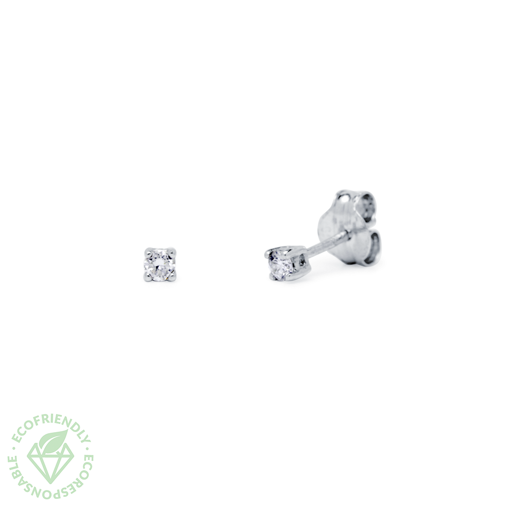 Pendientes Diamantes 0,2ct. en oro