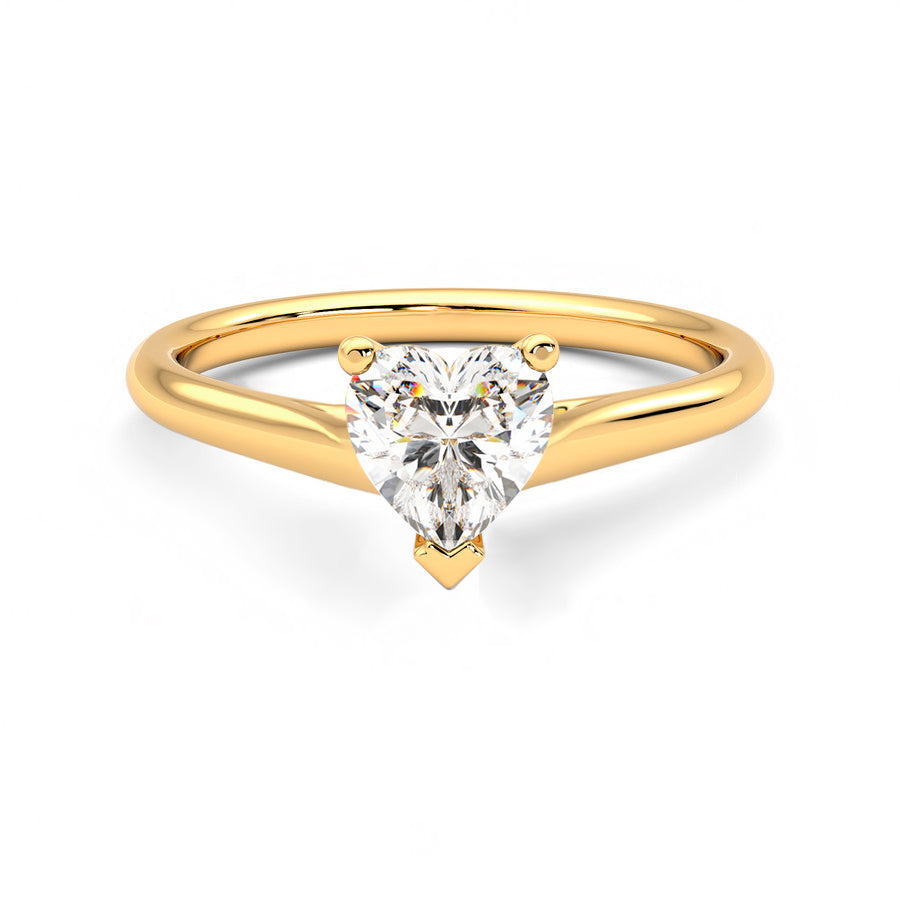 Anillo Eclat Diamante y Oro 18k