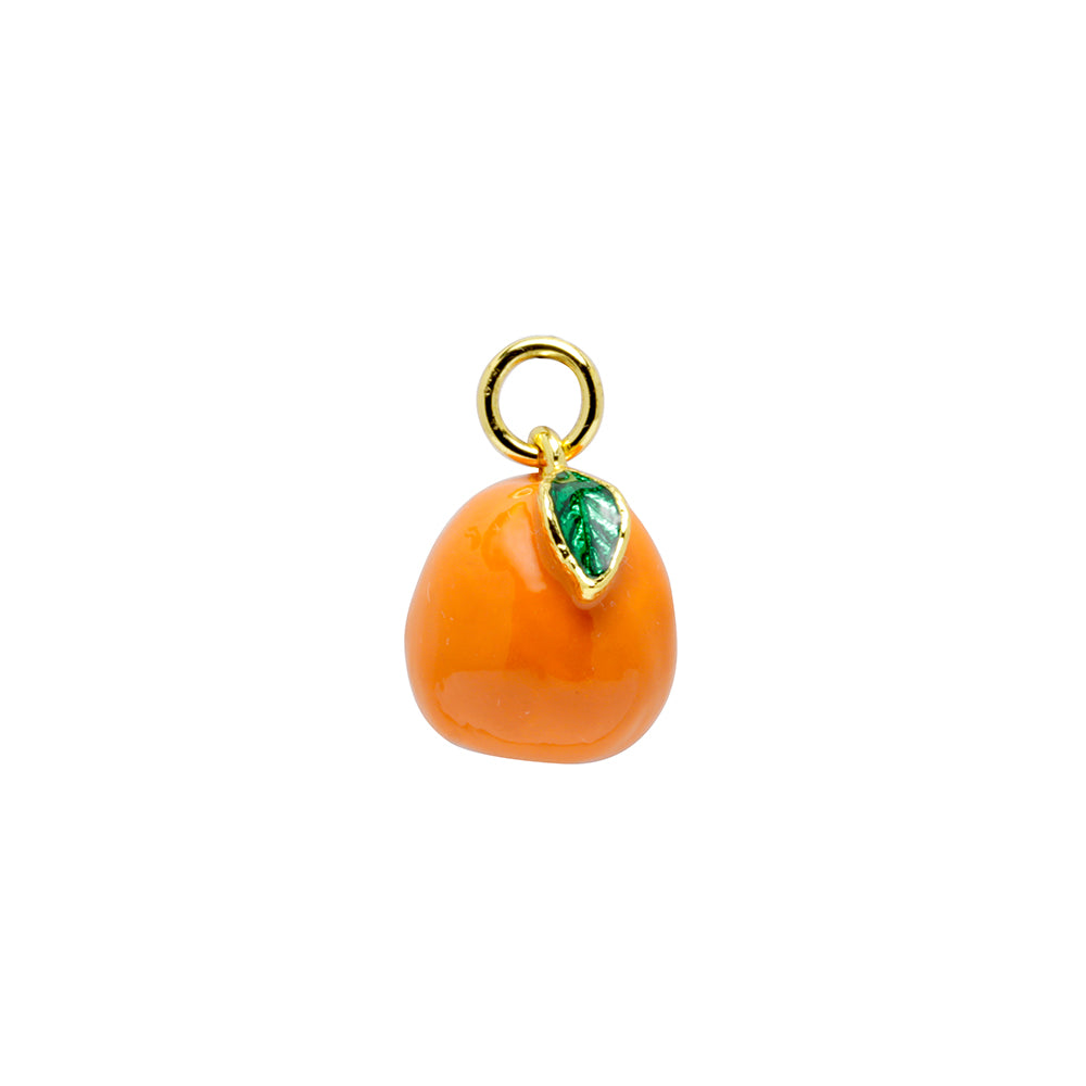 Charm Naranja Acero