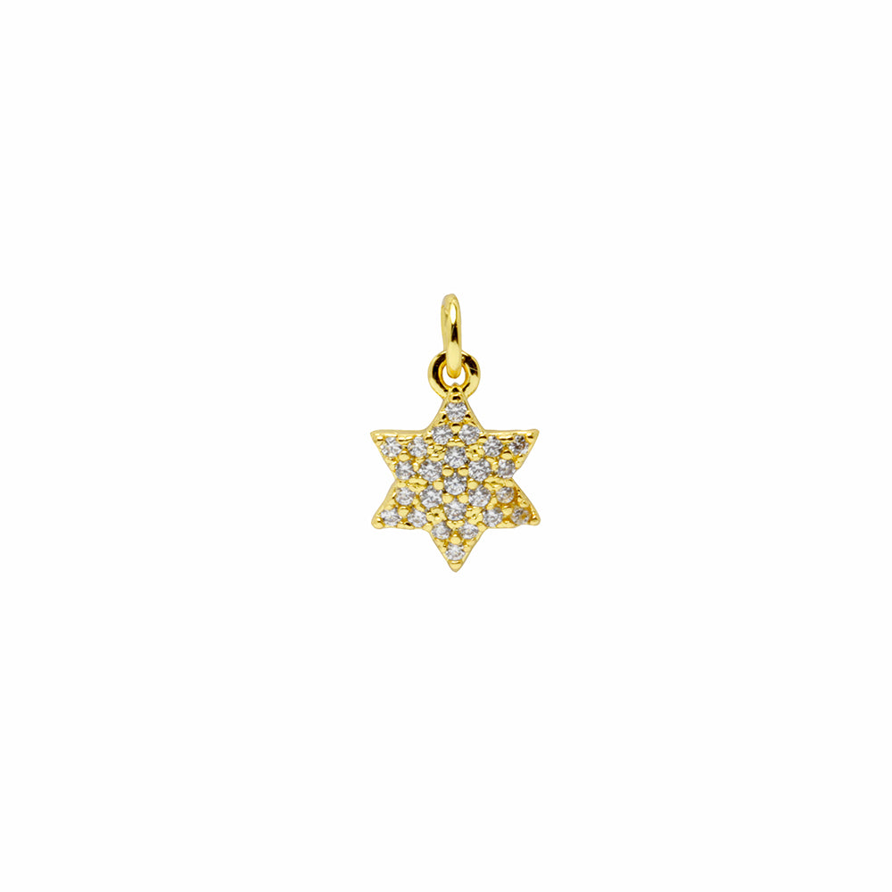 Charm Estrellas Pavé Acero