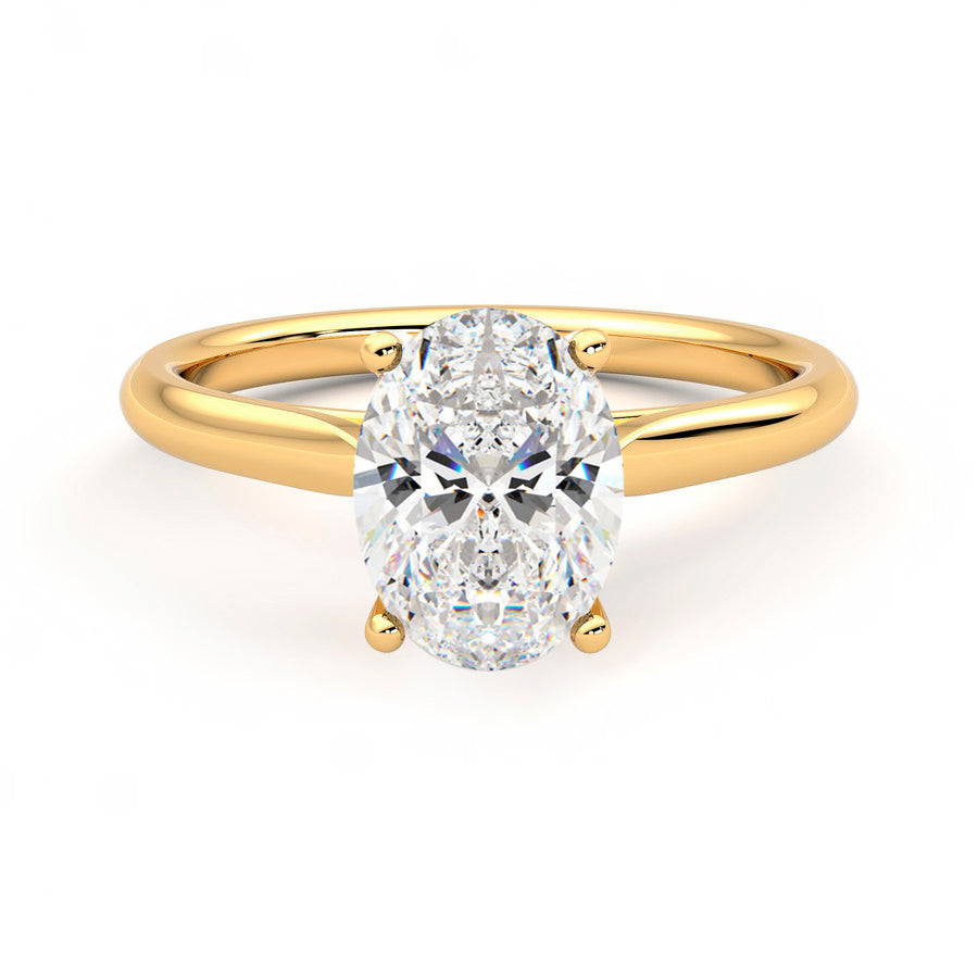 Anillo Brilliant Diamante y Oro 18k