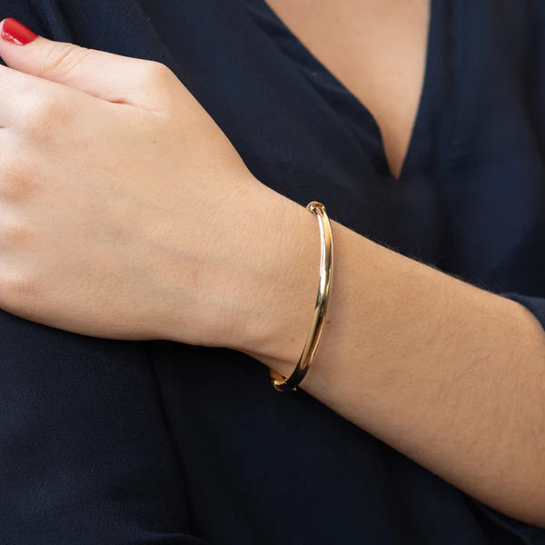 Pulsera Esclava Lisa Oro