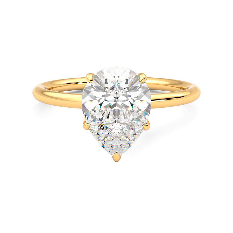 Anillo Brilliant Diamante y Oro 18k