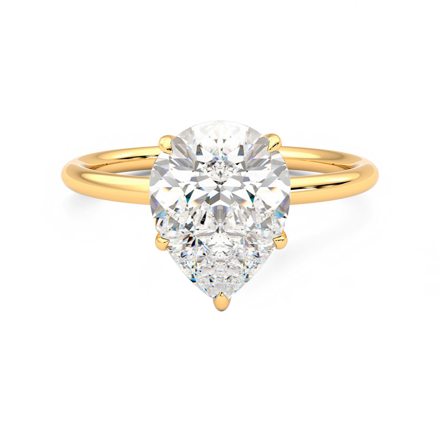 Anillo Brilliant Diamante y Oro 18k