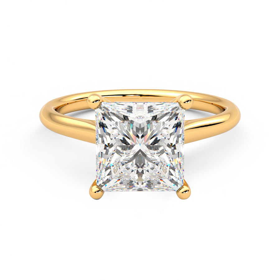 Anillo Radiance Diamante y Oro 18k