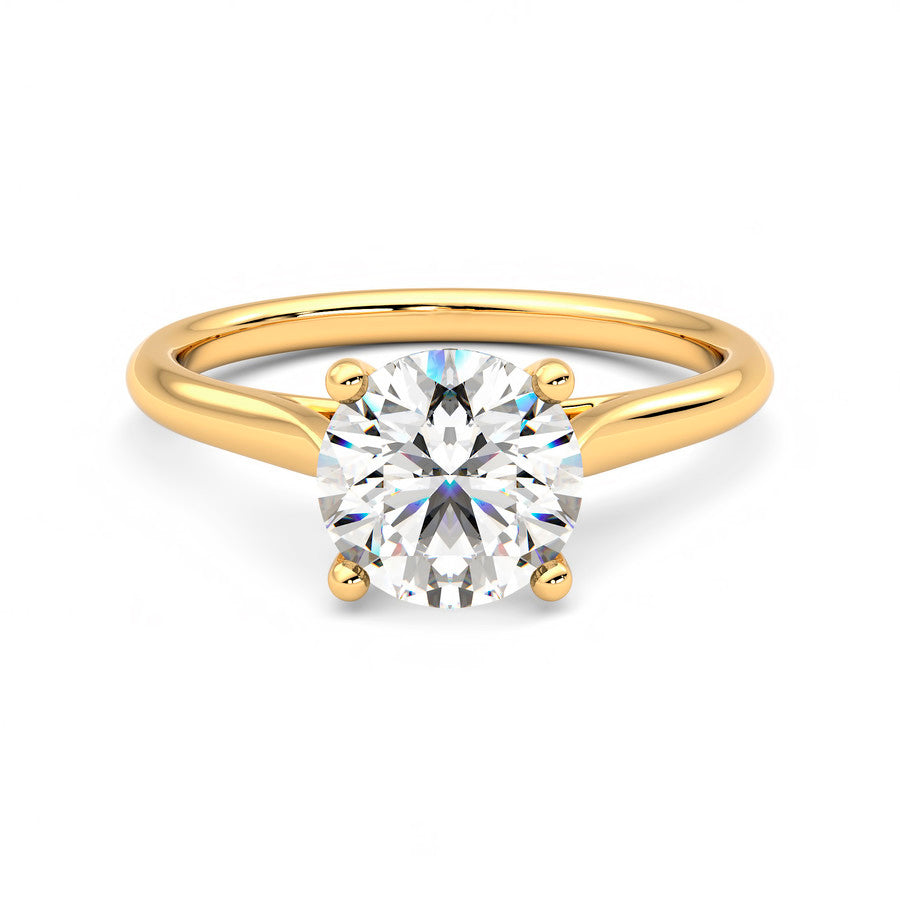 Anillo Radiance Diamante y Oro 18k