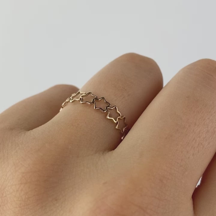 Anillos de online estrellas